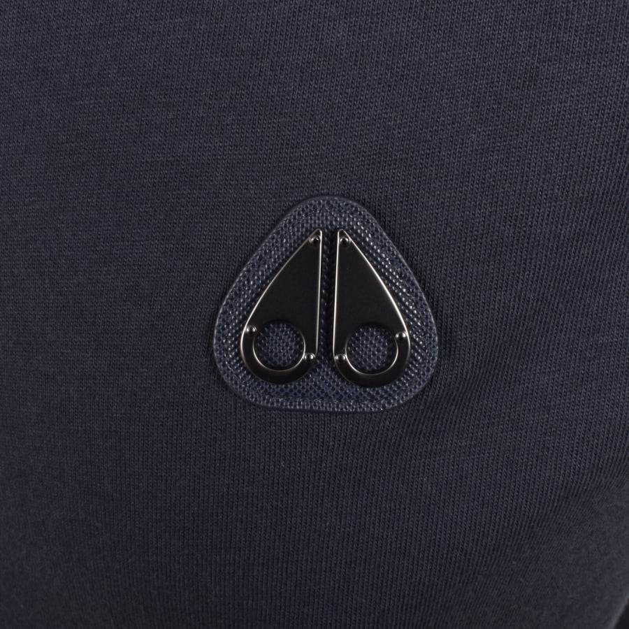 Image number 3 for Moose Knuckles Crescent T Shirt Navy