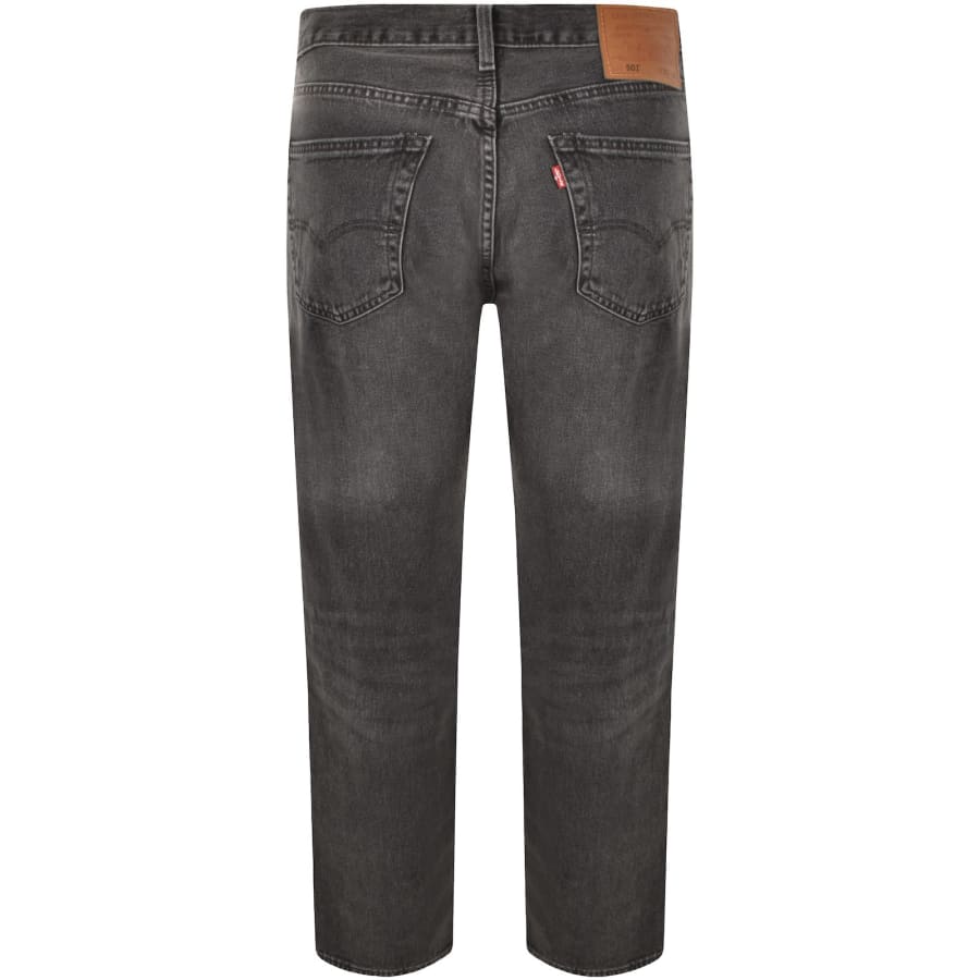 Image number 3 for Levis 501 Original Stretch Jeans Grey