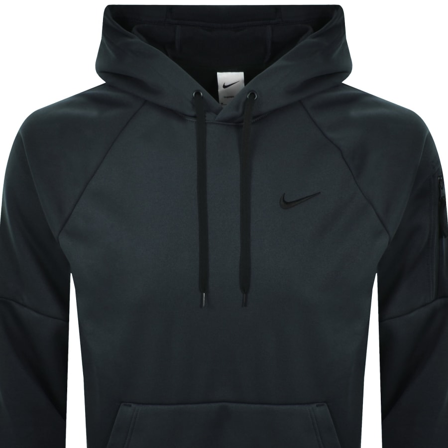 Image number 2 for Nike Training Therma Fit Hoodie Green