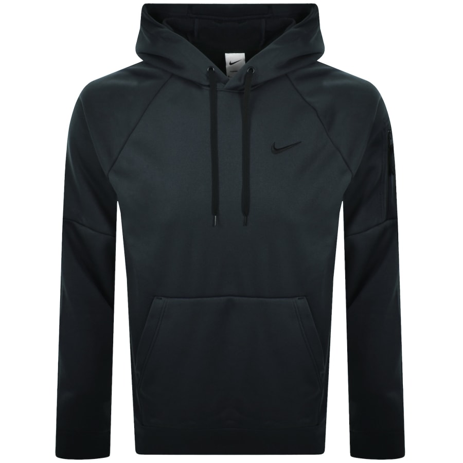 Image number 1 for Nike Training Therma Fit Hoodie Green