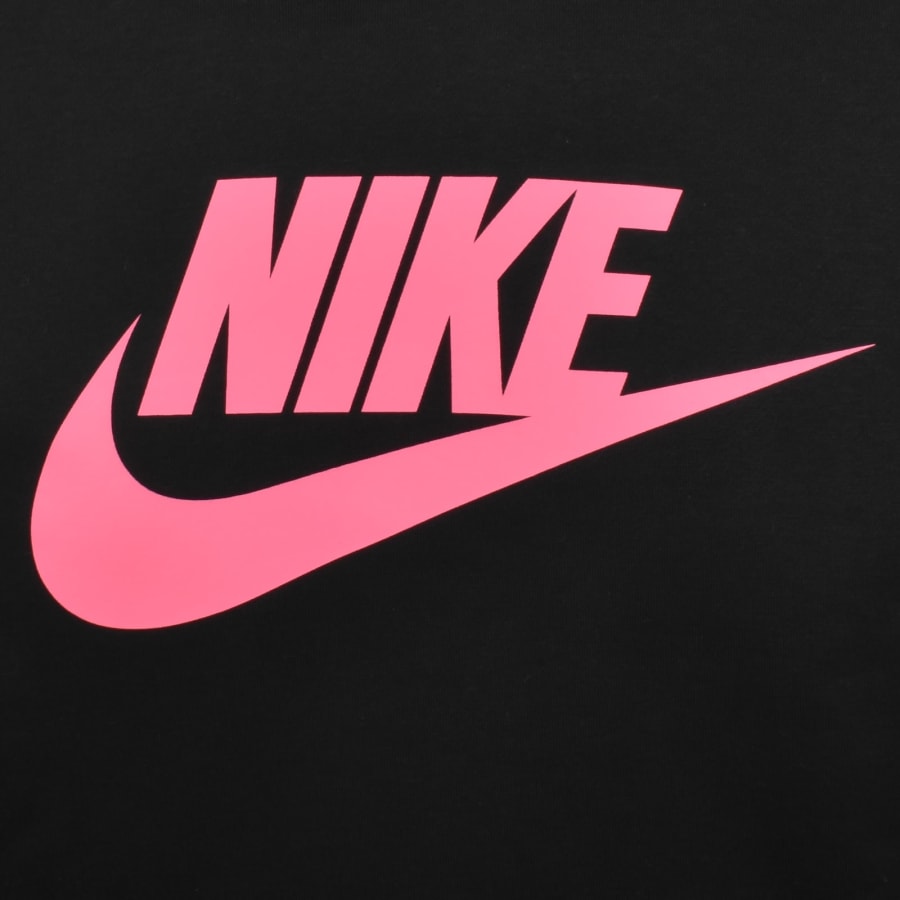 Image number 3 for Nike Swoosh Logo Hoodie Black