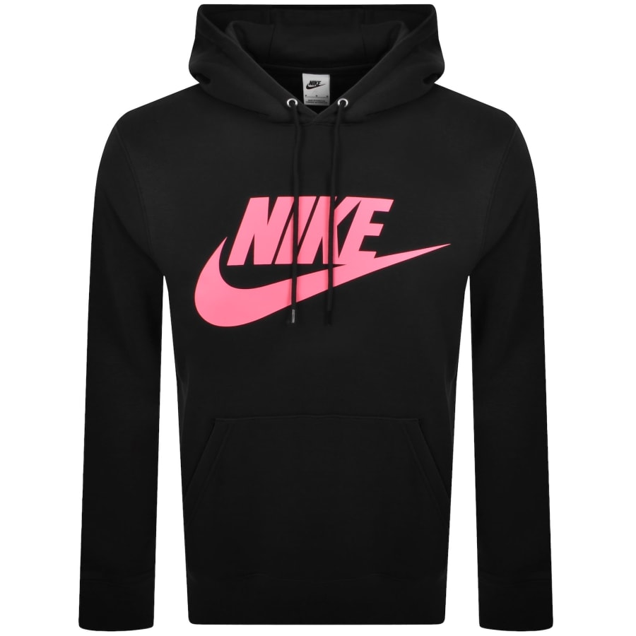 Image number 1 for Nike Swoosh Logo Hoodie Black