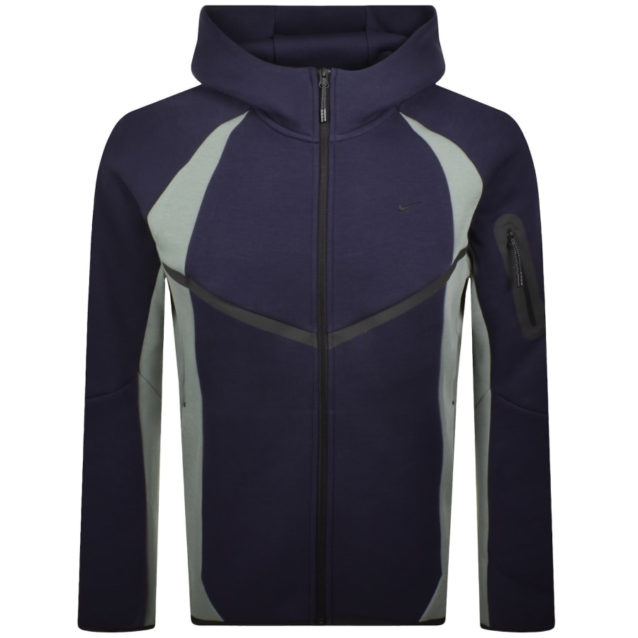 Image number 1 for Nike Tech Windrunner Jacket Navy