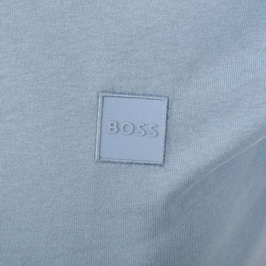 Image number 3 for BOSS Tales T Shirt Light Blue