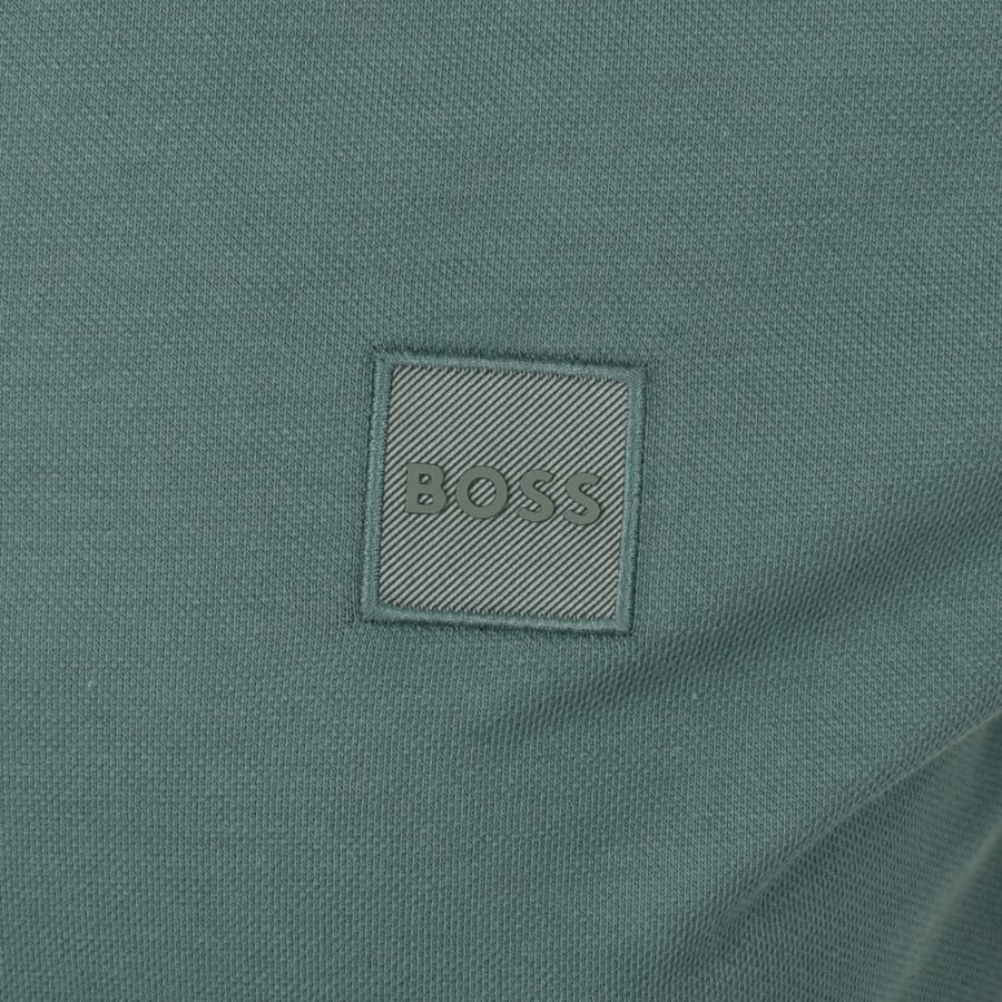 Image number 3 for BOSS Passertip Slim Fit Polo T Shirt Green
