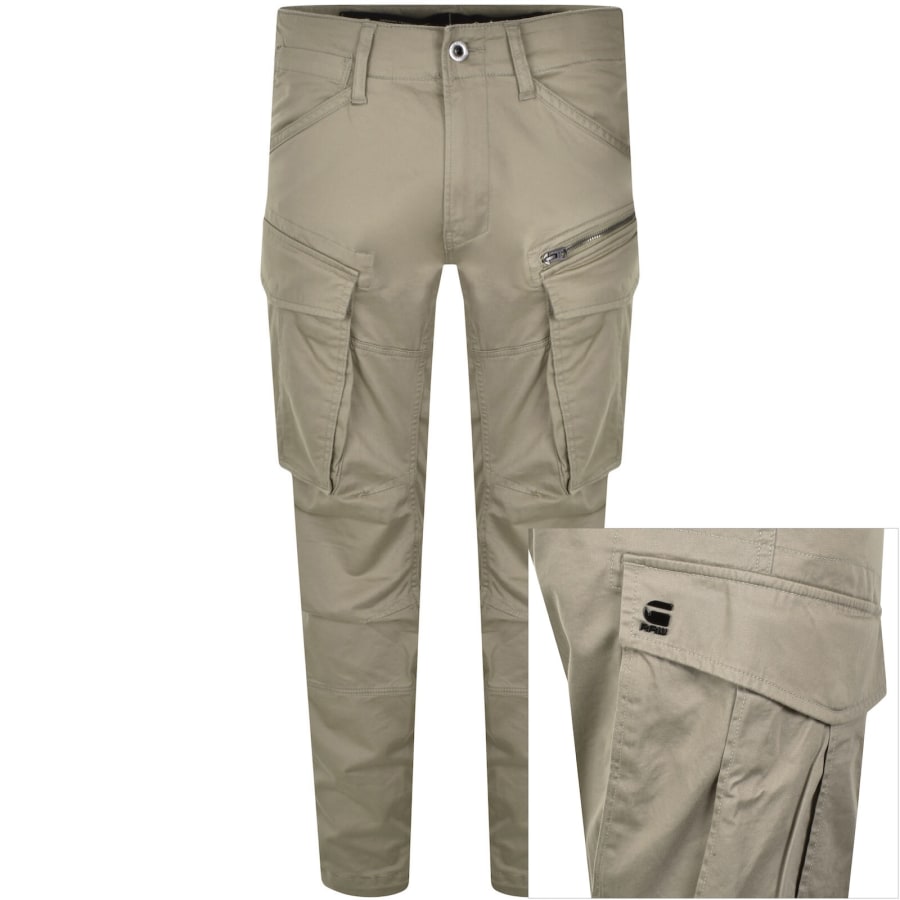Image number 1 for G Star 3D Cargo Trousers Grey