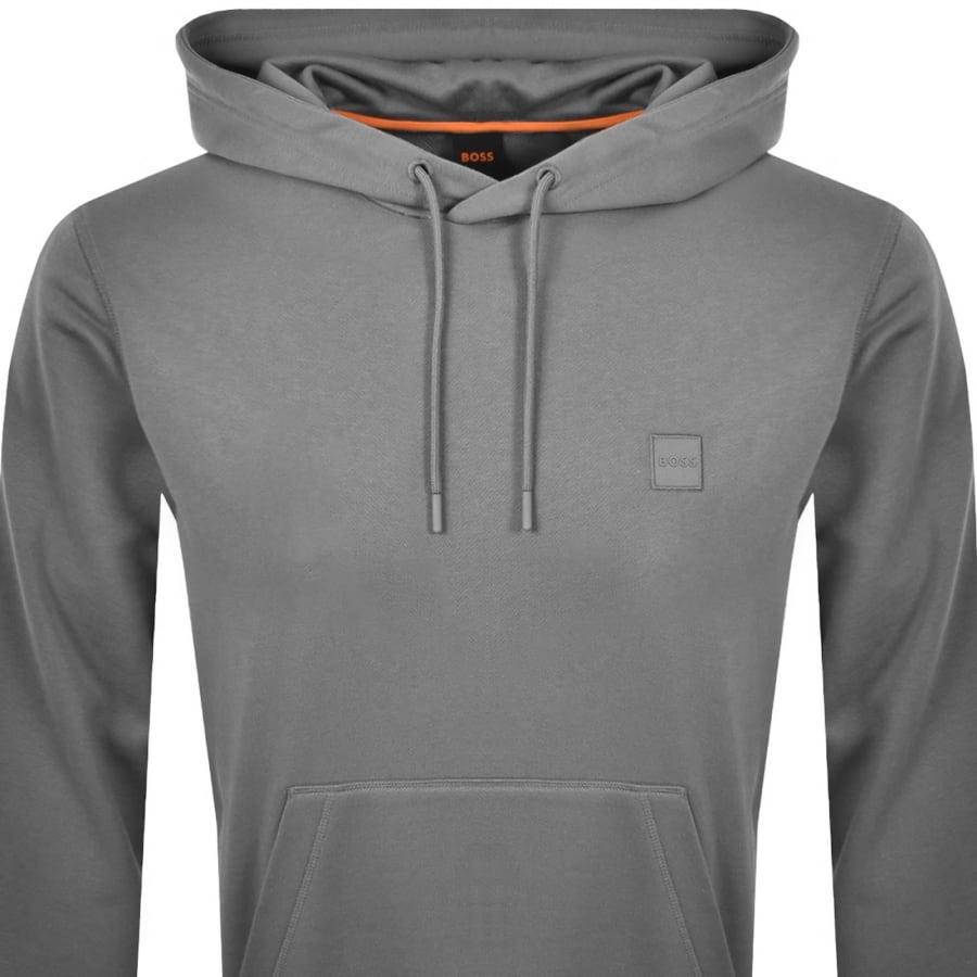 Image number 2 for BOSS Wetalk Pullover Hoodie Grey