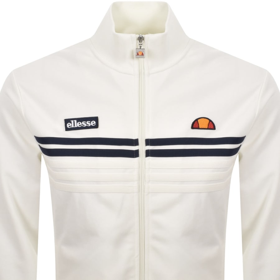 Image number 2 for Ellesse Vicenza Track Top White