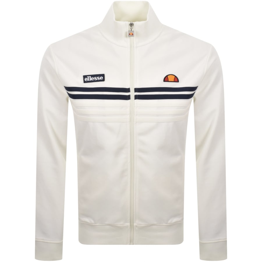 Image number 1 for Ellesse Vicenza Track Top White