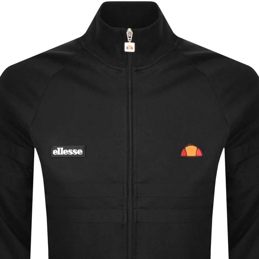 Image number 2 for Ellesse Rimini Track Top Black