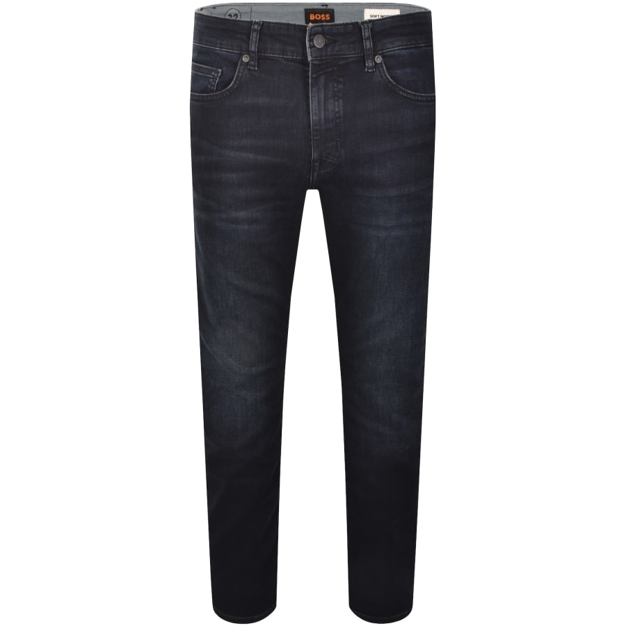 Image number 2 for BOSS Delaware Slim Fit Jeans Blue Black