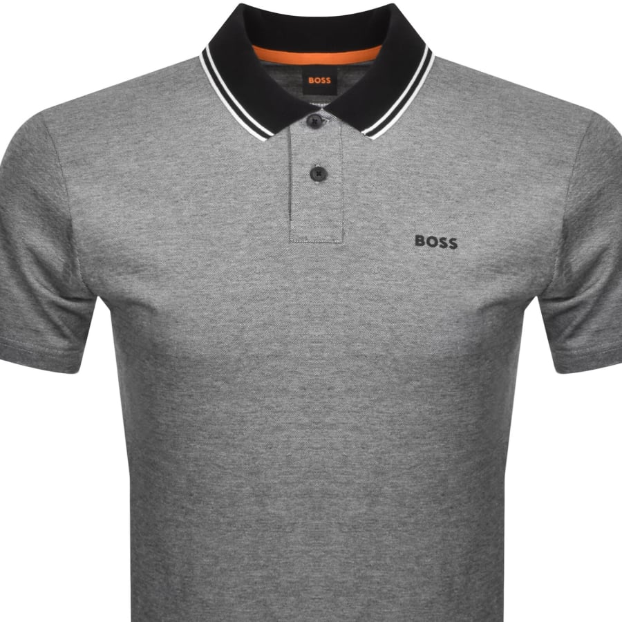 Image number 2 for BOSS Oxford New Polo Black