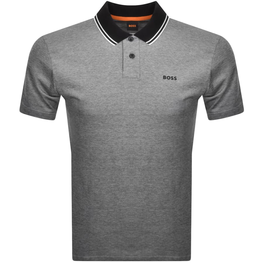 Image number 1 for BOSS Oxford New Polo Black