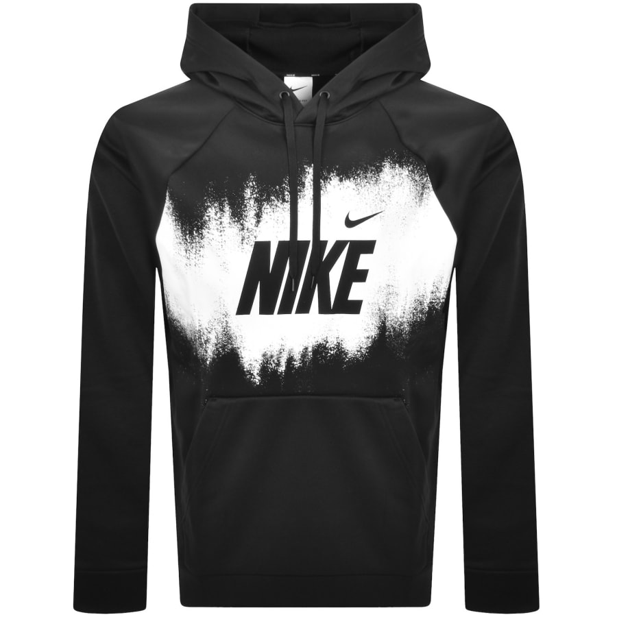 Image number 1 for Nike Training Logo Hoodie Black