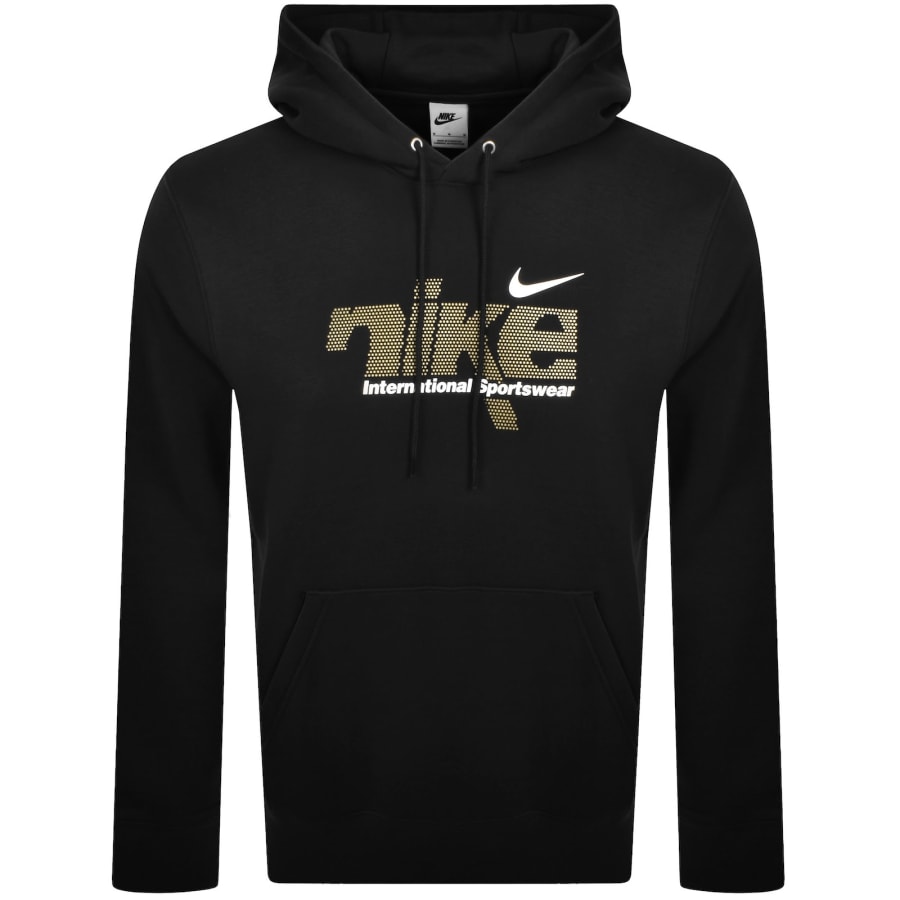 Image number 2 for Nike Logo Hoodie Black