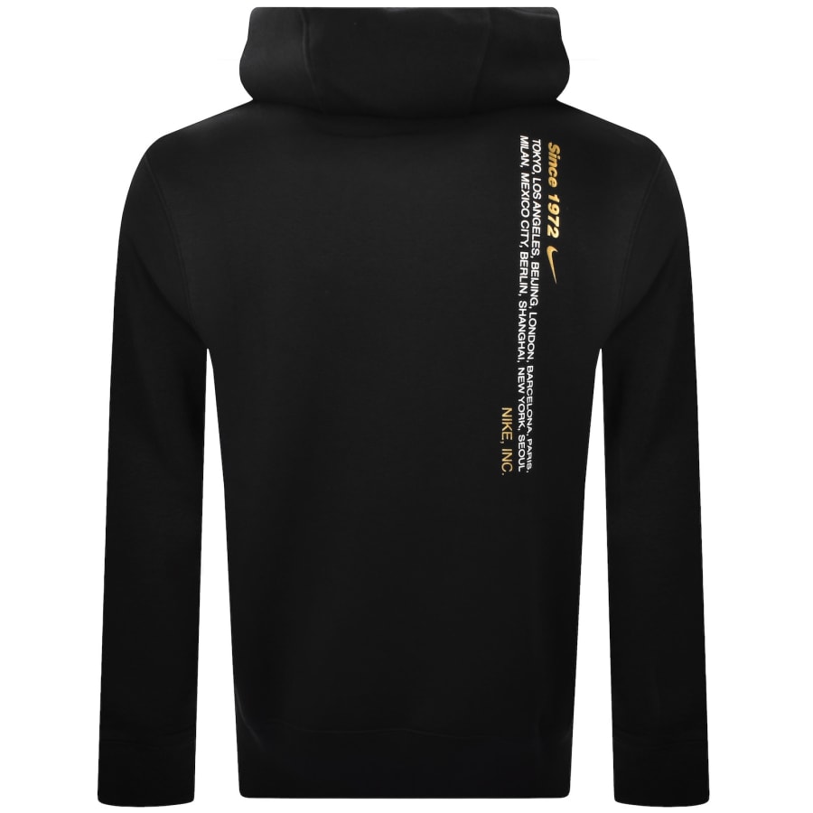 Image number 5 for Nike Logo Hoodie Black