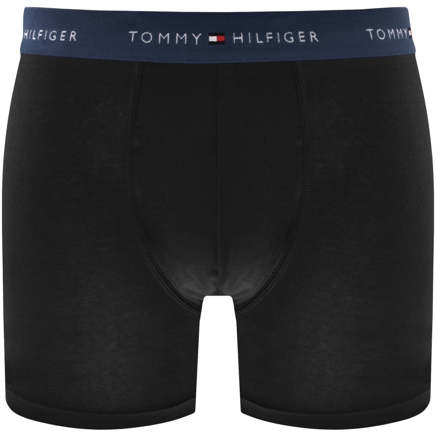 Image number 3 for Tommy Hilfiger Underwear 3 Pack Boxers Black