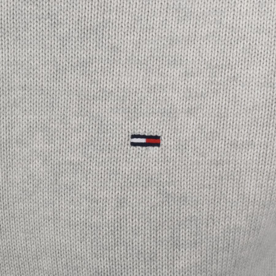 Image number 3 for Tommy Jeans Flag Slim Sweatshirt Grey