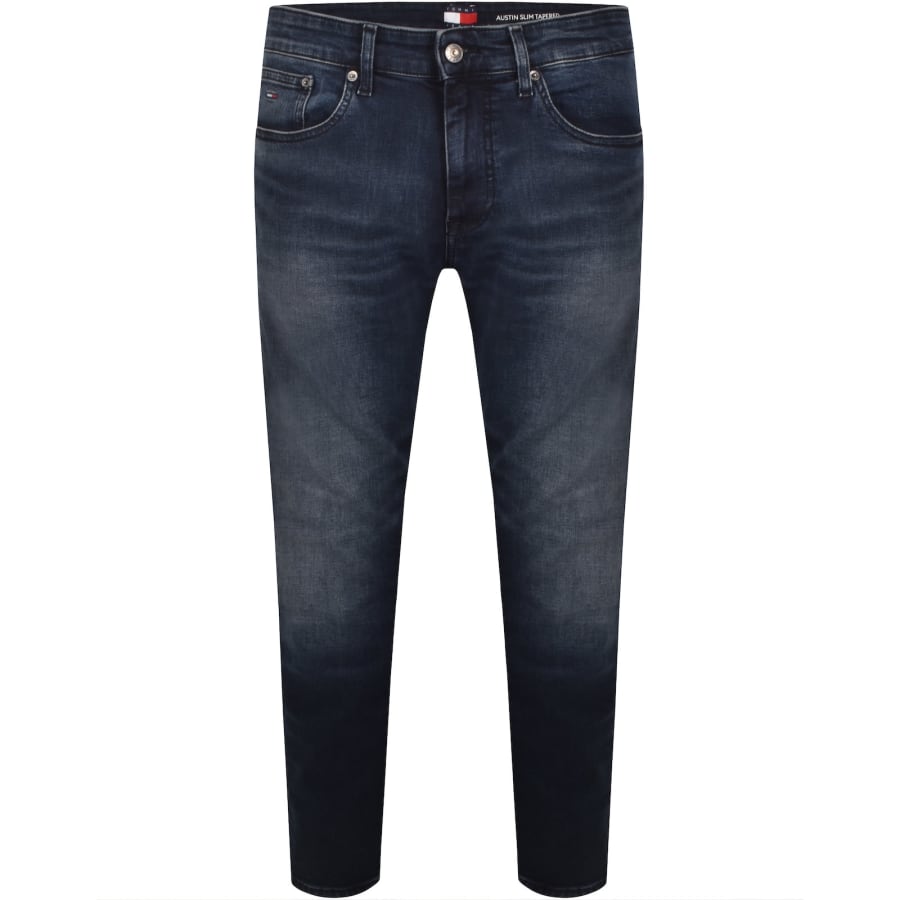 Image number 2 for Tommy Jeans Austin Slim Tapered Jeans Blue