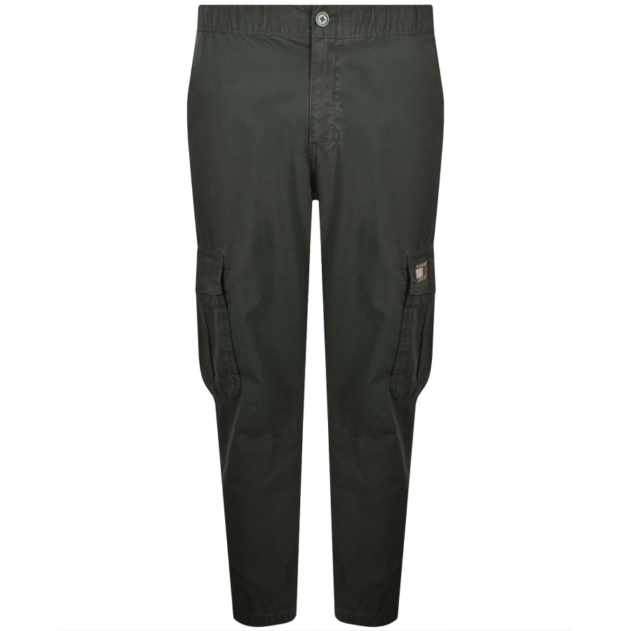 Image number 1 for Tommy Jeans Scanton Ripstop Cargo Trousers Green