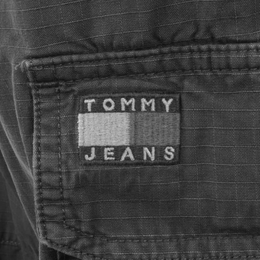 Image number 3 for Tommy Jeans Ryan Ripstop Cargo Trousers Black