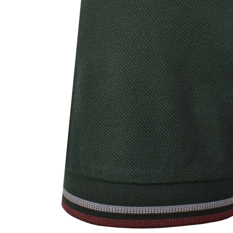 Image number 4 for Fred Perry Twin Tipped Polo T Shirt Green
