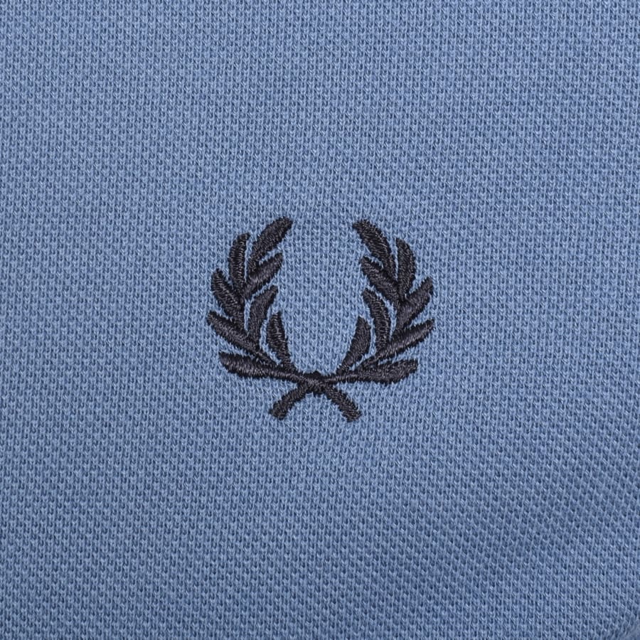 Image number 3 for Fred Perry Plain Polo T Shirt Blue