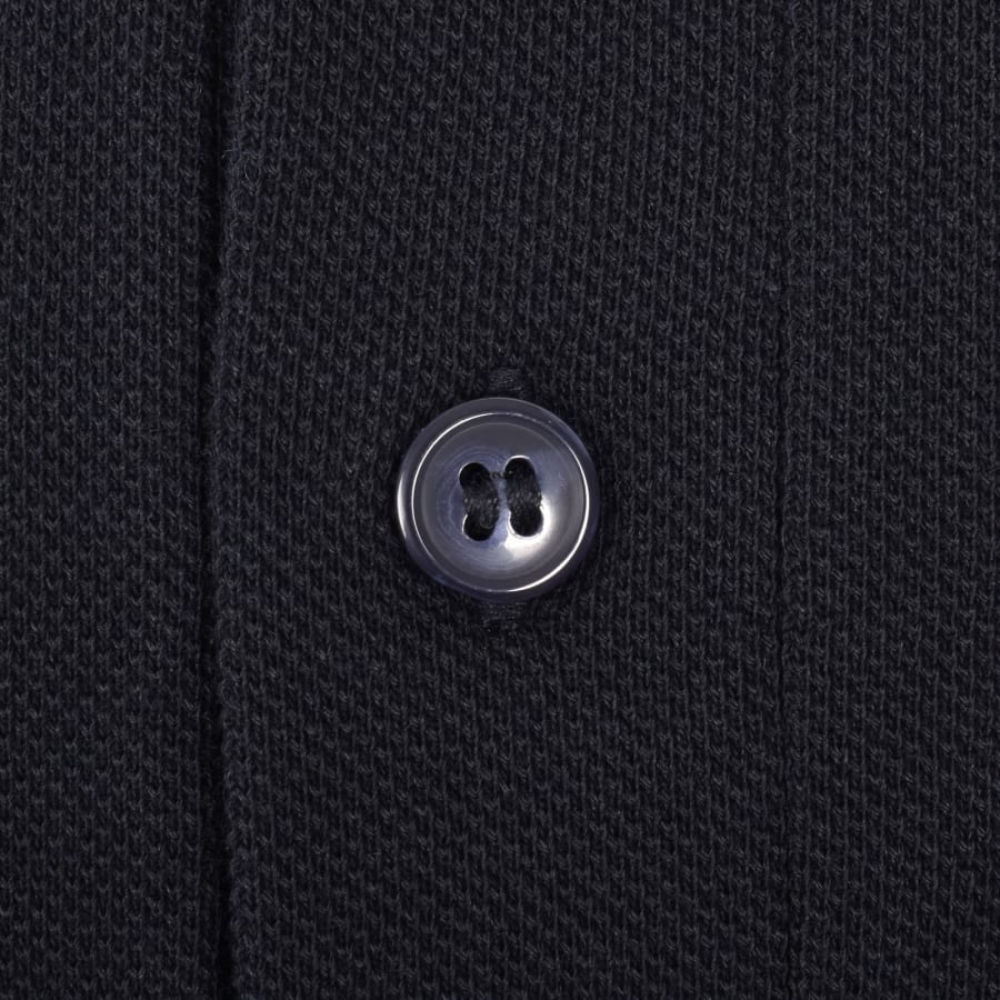 Image number 4 for Fred Perry Tipped Polo T Shirt Navy