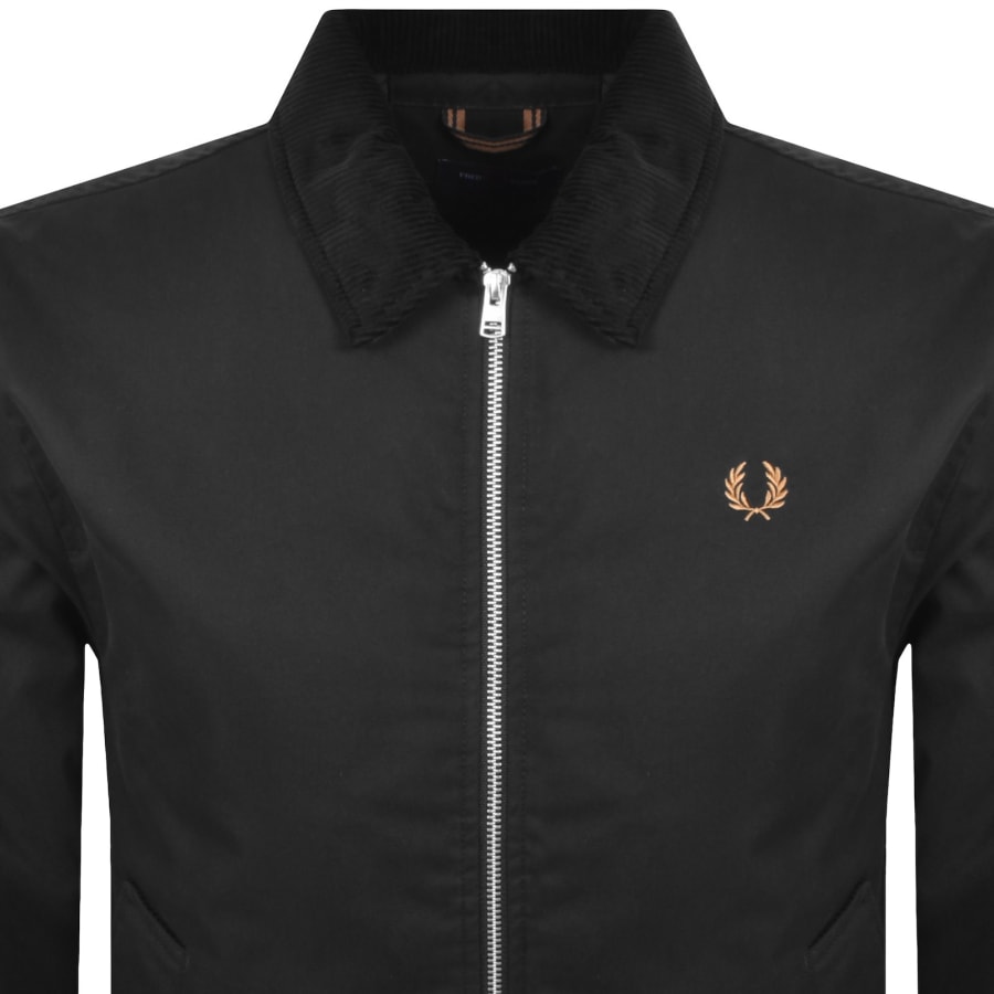 Image number 2 for Fred Perry Caban Jacket Black