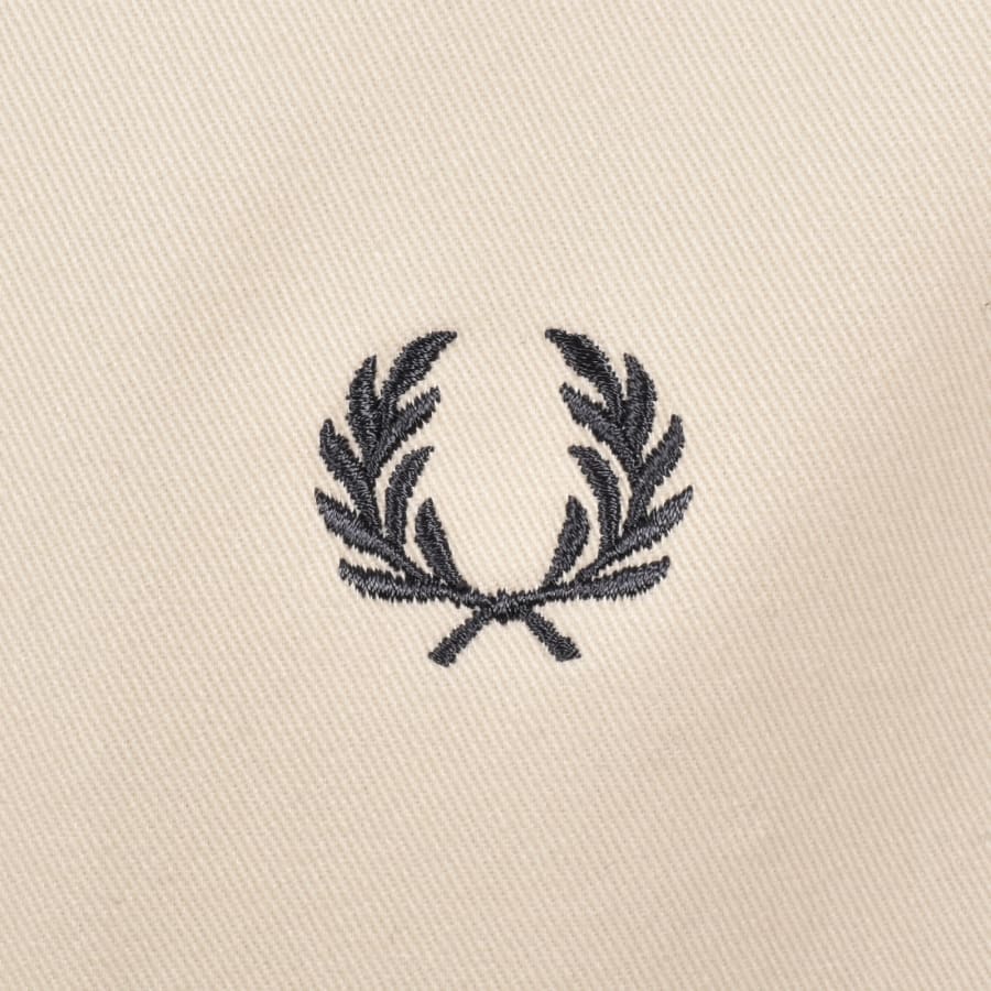 Image number 3 for Fred Perry Groundsman Parka Jacket Beige