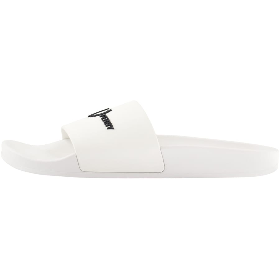 Image number 2 for Fred Perry Logo Sliders White