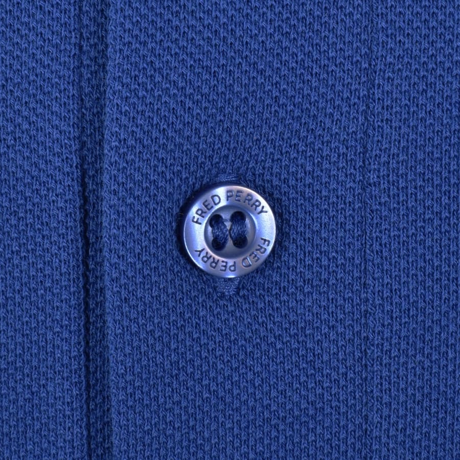 Image number 4 for Fred Perry Twin Tipped Polo T Shirt Blue