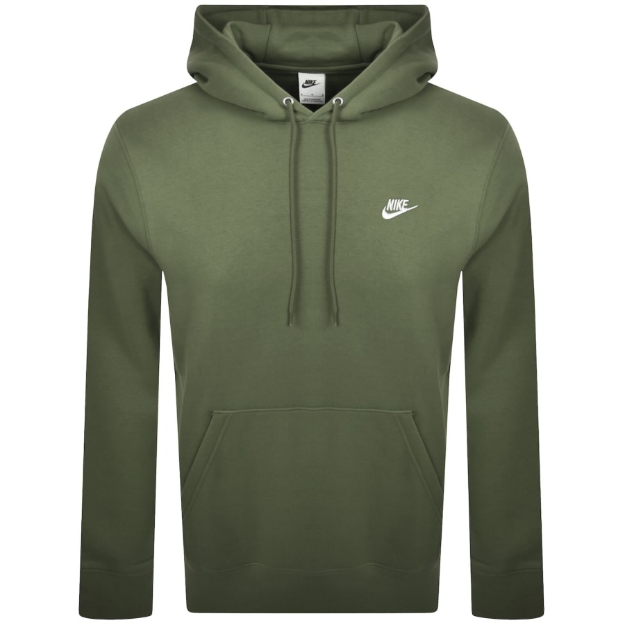 Image number 1 for Nike Club Hoodie Green