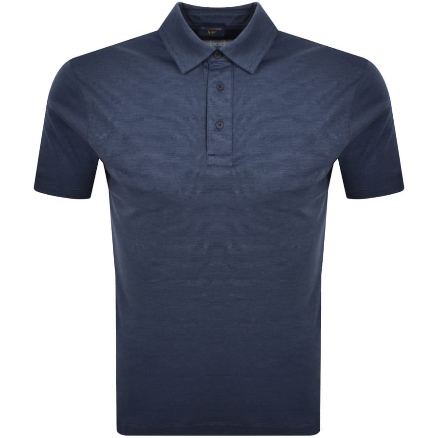 Image number 1 for Paul And Shark Interlock Polo T Shirt Blue
