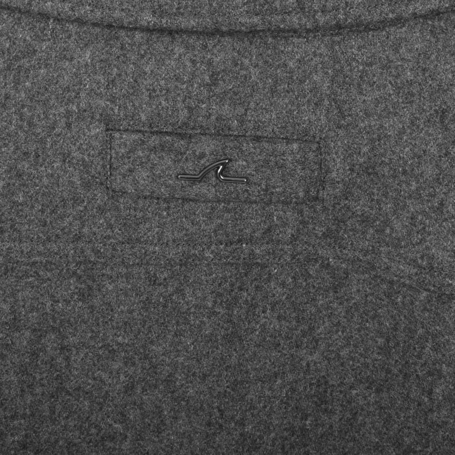 Image number 4 for Paul And Shark Blended Wool Overshirt Grey