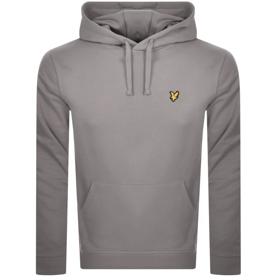 Image number 1 for Lyle And Scott Pullover Hoodie Grey