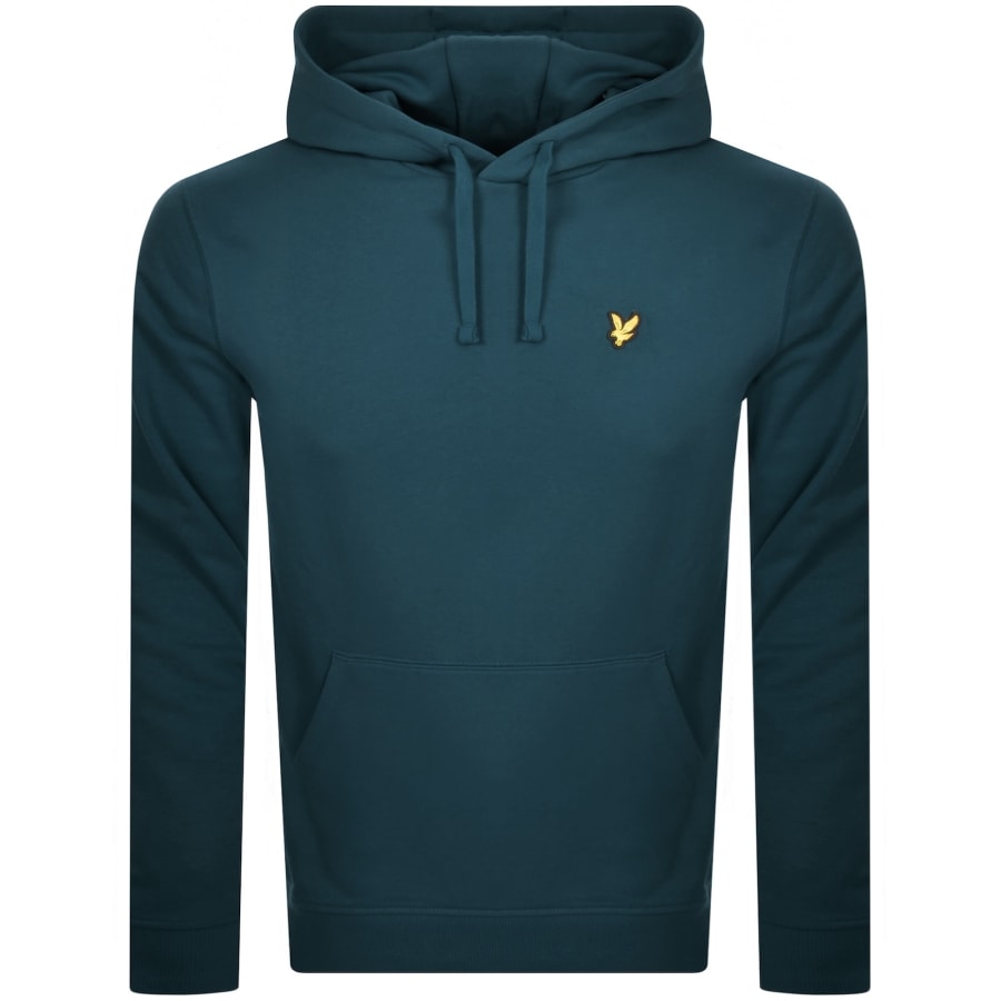 Image number 1 for Lyle And Scott Pullover Hoodie Blue