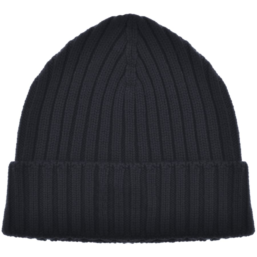 Image number 2 for Paul And Shark Wool Beanie Hat Navy
