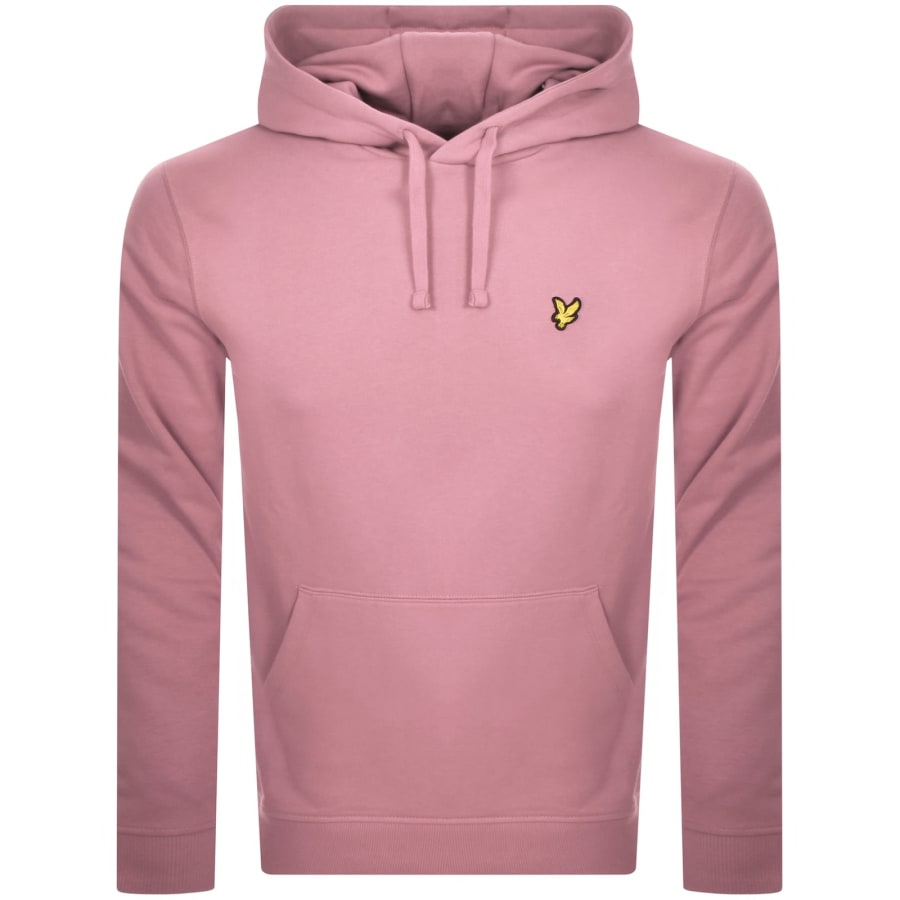 Image number 1 for Lyle And Scott Pullover Hoodie Pink