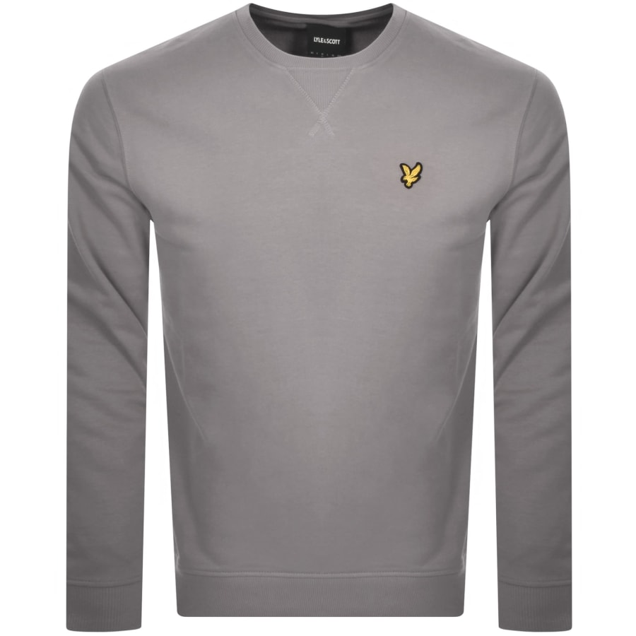 Image number 1 for Lyle And Scott Crew Neck Sweatshirt Grey
