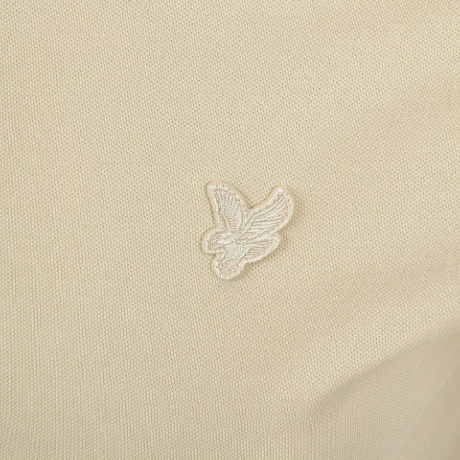 Image number 3 for Lyle And Scott Superfine Polo T Shirt Beige