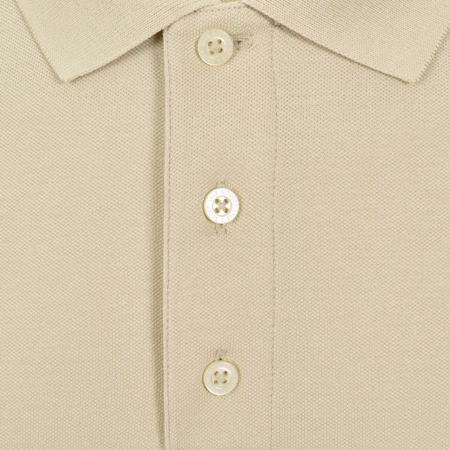 Image number 4 for Lyle And Scott Superfine Polo T Shirt Beige