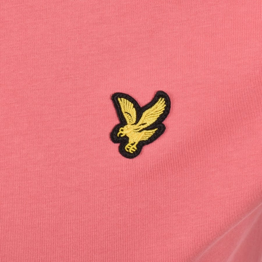 Image number 3 for Lyle And Scott Crew Neck T Shirt Pink Rose