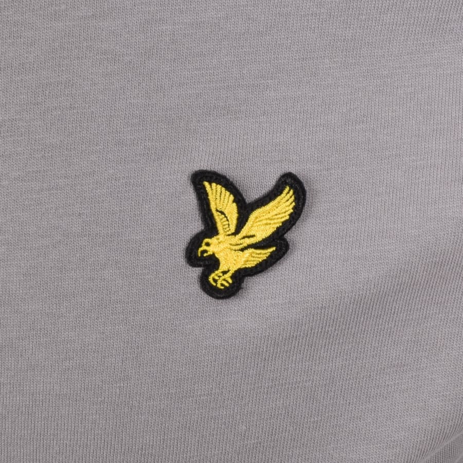 Image number 3 for Lyle And Scott Crew Neck T Shirt Gull Grey