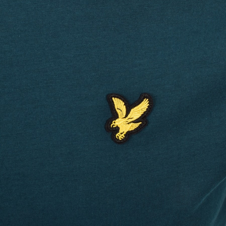 Image number 3 for Lyle And Scott Crew Neck T Shirt Rich Teal