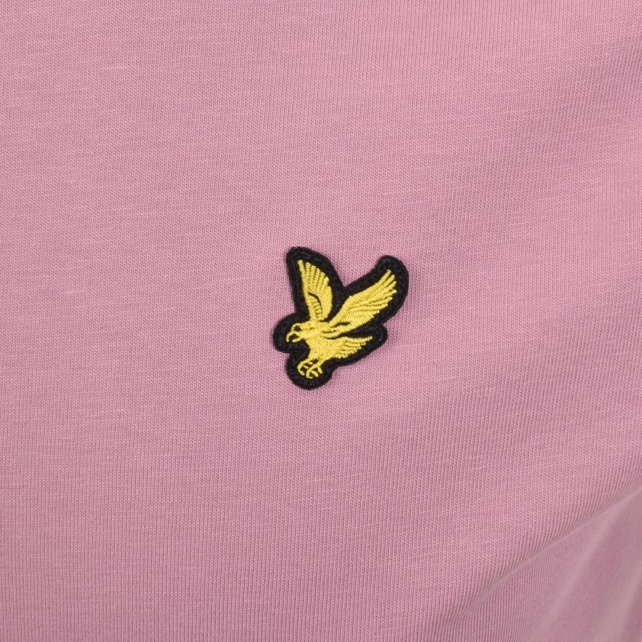 Image number 3 for Lyle And Scott Crew Neck T Shirt Garden Rose