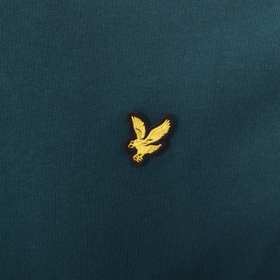 Image number 3 for Lyle And Scott Quarter Zip Sweatshirt Blue