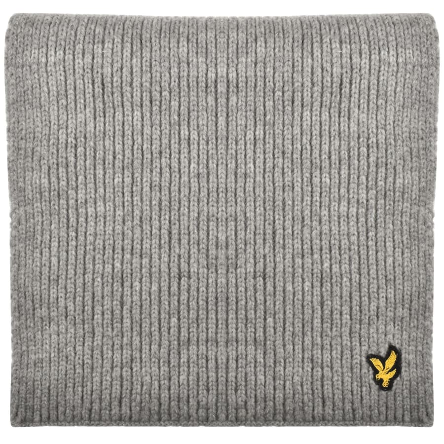 Image number 3 for Lyle And Scott Scarf And Beanie Set Grey