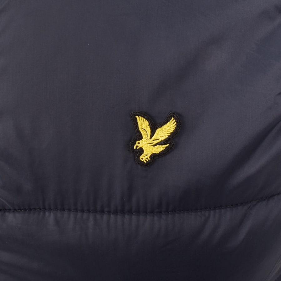 Image number 3 for Lyle And Scott Wadded Gilet Dark Navy