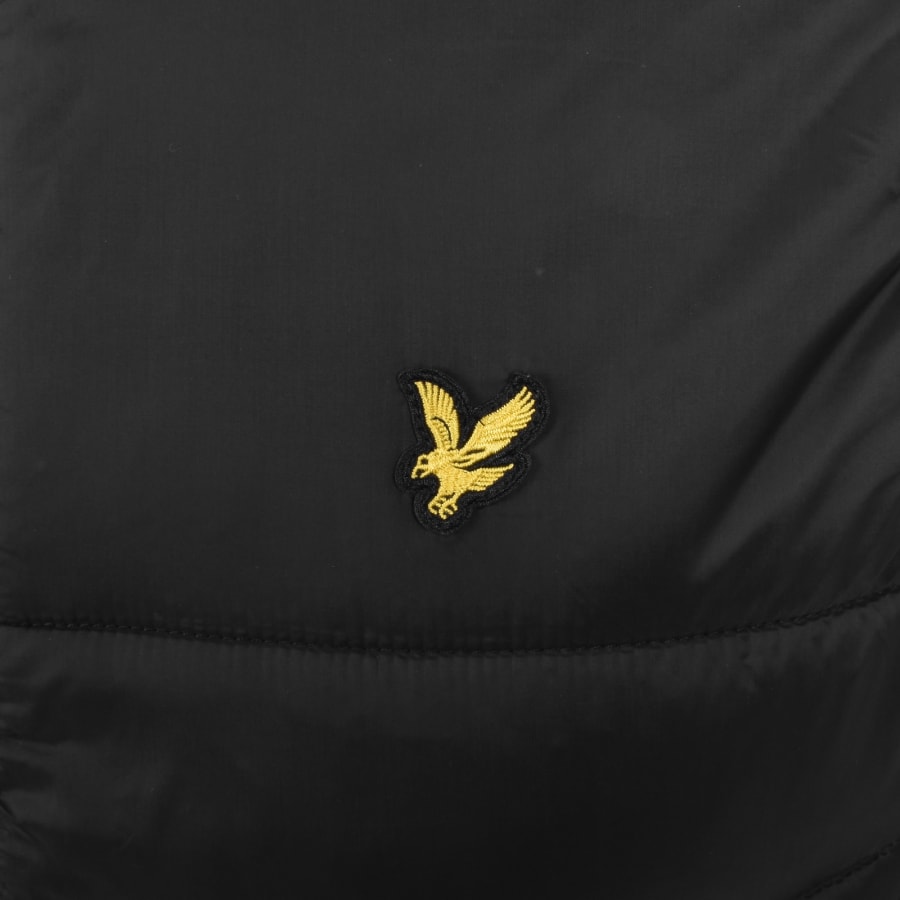 Image number 3 for Lyle And Scott Wadded Gilet Jet Black